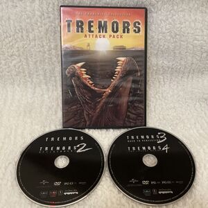Tremors Attack Pack (DVD) Tremors 1 2 3 4 (4-Movie, 2-Disc Set)